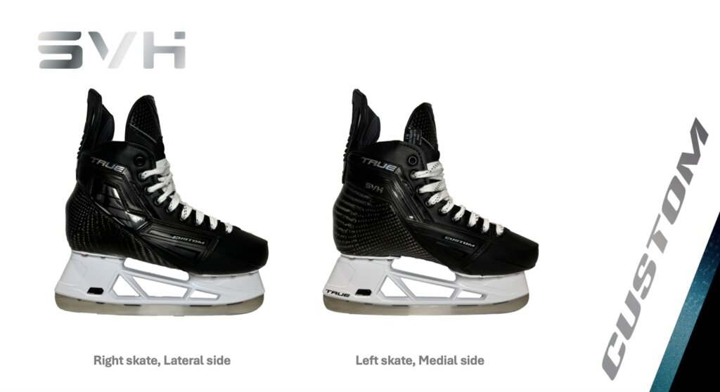 TRUE SVH Custom Player Skate, Außen- und Innenseite